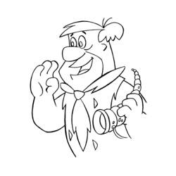 Disegno da colorare: Flintstones (Cartoni animati) #29541 - Pagine da Colorare Stampabili Gratuite