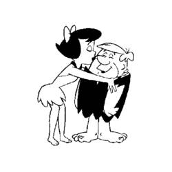 Disegno da colorare: Flintstones (Cartoni animati) #29580 - Pagine da Colorare Stampabili Gratuite
