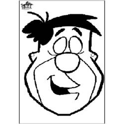 Disegno da colorare: Flintstones (Cartoni animati) #29601 - Pagine da Colorare Stampabili Gratuite