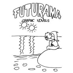 Disegno da colorare: Futuroma (Cartoni animati) #48419 - Pagine da Colorare Stampabili Gratuite