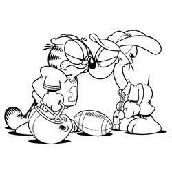 Disegno da colorare: Garfield (Cartoni animati) #26116 - Pagine da Colorare Stampabili Gratuite