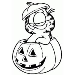 Disegno da colorare: Garfield (Cartoni animati) #26125 - Pagine da Colorare Stampabili Gratuite