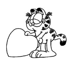 Disegno da colorare: Garfield (Cartoni animati) #26147 - Pagine da Colorare Stampabili Gratuite