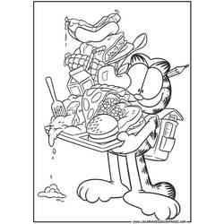 Disegno da colorare: Garfield (Cartoni animati) #26149 - Pagine da Colorare Stampabili Gratuite