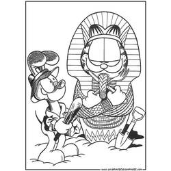 Disegno da colorare: Garfield (Cartoni animati) #26153 - Pagine da Colorare Stampabili Gratuite