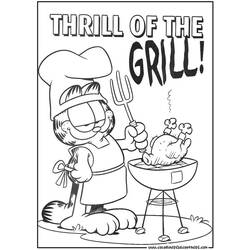 Disegno da colorare: Garfield (Cartoni animati) #26158 - Pagine da Colorare Stampabili Gratuite