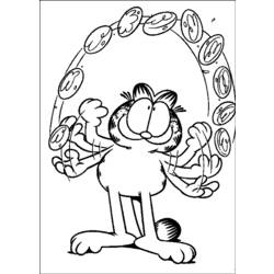 Disegno da colorare: Garfield (Cartoni animati) #26163 - Pagine da Colorare Stampabili Gratuite