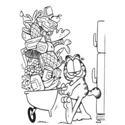 Disegno da colorare: Garfield (Cartoni animati) #26167 - Pagine da Colorare Stampabili Gratuite