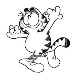 Disegno da colorare: Garfield (Cartoni animati) #26171 - Pagine da Colorare Stampabili Gratuite