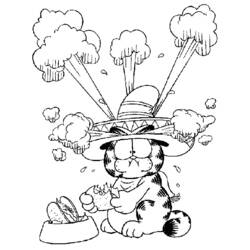 Disegno da colorare: Garfield (Cartoni animati) #26185 - Pagine da Colorare Stampabili Gratuite