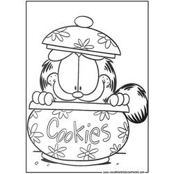 Disegno da colorare: Garfield (Cartoni animati) #26187 - Pagine da Colorare Stampabili Gratuite