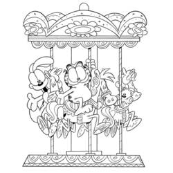 Disegno da colorare: Garfield (Cartoni animati) #26189 - Pagine da Colorare Stampabili Gratuite