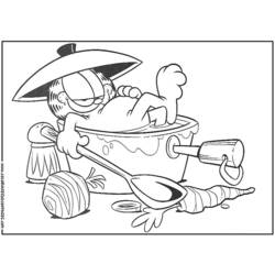 Disegno da colorare: Garfield (Cartoni animati) #26190 - Pagine da Colorare Stampabili Gratuite