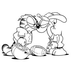 Disegno da colorare: Garfield (Cartoni animati) #26191 - Pagine da Colorare Stampabili Gratuite