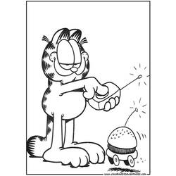 Disegno da colorare: Garfield (Cartoni animati) #26220 - Pagine da Colorare Stampabili Gratuite