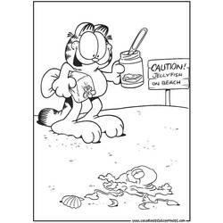Disegno da colorare: Garfield (Cartoni animati) #26226 - Pagine da Colorare Stampabili Gratuite