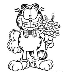 Disegno da colorare: Garfield (Cartoni animati) #26228 - Pagine da Colorare Stampabili Gratuite