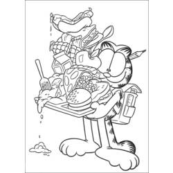 Disegno da colorare: Garfield (Cartoni animati) #26243 - Pagine da Colorare Stampabili Gratuite