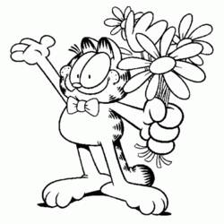 Disegno da colorare: Garfield (Cartoni animati) #26248 - Pagine da Colorare Stampabili Gratuite