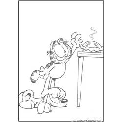 Disegno da colorare: Garfield (Cartoni animati) #26267 - Pagine da Colorare Stampabili Gratuite