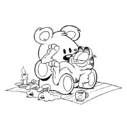 Disegno da colorare: Garfield (Cartoni animati) #26287 - Pagine da Colorare Stampabili Gratuite