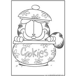 Disegno da colorare: Garfield (Cartoni animati) #26297 - Pagine da Colorare Stampabili Gratuite