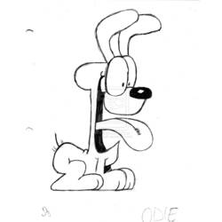 Disegno da colorare: Garfield (Cartoni animati) #26304 - Pagine da Colorare Stampabili Gratuite