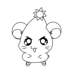 Disegno da colorare: Hamtaro (Cartoni animati) #39965 - Pagine da Colorare Stampabili Gratuite