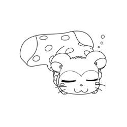 Disegno da colorare: Hamtaro (Cartoni animati) #40024 - Pagine da Colorare Stampabili Gratuite