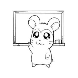 Disegno da colorare: Hamtaro (Cartoni animati) #40074 - Pagine da Colorare Stampabili Gratuite