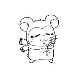 Disegno da colorare: Hamtaro (Cartoni animati) #40089 - Pagine da Colorare Stampabili Gratuite