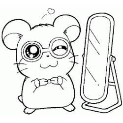 Disegno da colorare: Hamtaro (Cartoni animati) #40122 - Pagine da Colorare Stampabili Gratuite