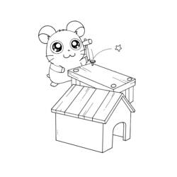 Disegno da colorare: Hamtaro (Cartoni animati) #40182 - Pagine da Colorare Stampabili Gratuite