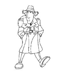Disegno da colorare: Ispettore Gadget (Cartoni animati) #38875 - Pagine da Colorare Stampabili Gratuite