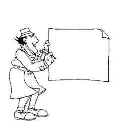 Disegno da colorare: Ispettore Gadget (Cartoni animati) #38890 - Pagine da Colorare Stampabili Gratuite