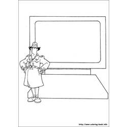 Disegno da colorare: Ispettore Gadget (Cartoni animati) #38953 - Pagine da Colorare Stampabili Gratuite
