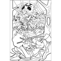 Disegno da colorare: L'ape Maya (Cartoni animati) #28358 - Pagine da Colorare Stampabili Gratuite