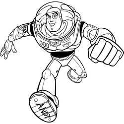 Disegno da colorare: Le avventure di Buzz Lightyear (Cartoni animati) #46690 - Pagine da Colorare Stampabili Gratuite