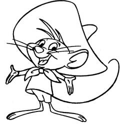 Disegno da colorare: Looney Tunes (Cartoni animati) #39169 - Pagine da Colorare Stampabili Gratuite