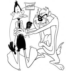 Disegno da colorare: Looney Tunes (Cartoni animati) #39180 - Pagine da Colorare Stampabili Gratuite