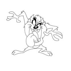 Disegno da colorare: Looney Tunes (Cartoni animati) #39197 - Pagine da Colorare Stampabili Gratuite