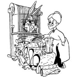 Disegno da colorare: Looney Tunes (Cartoni animati) #39229 - Pagine da Colorare Stampabili Gratuite