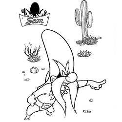 Disegno da colorare: Looney Tunes (Cartoni animati) #39230 - Pagine da Colorare Stampabili Gratuite