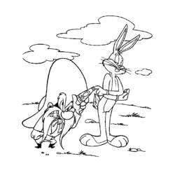 Disegno da colorare: Looney Tunes (Cartoni animati) #39234 - Pagine da Colorare Stampabili Gratuite