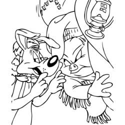 Disegno da colorare: Looney Tunes (Cartoni animati) #39236 - Pagine da Colorare Stampabili Gratuite