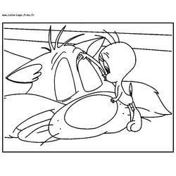 Disegno da colorare: Looney Tunes (Cartoni animati) #39302 - Pagine da Colorare Stampabili Gratuite