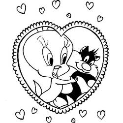 Disegno da colorare: Looney Tunes (Cartoni animati) #39319 - Pagine da Colorare Stampabili Gratuite