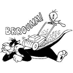 Disegno da colorare: Looney Tunes (Cartoni animati) #39328 - Pagine da Colorare Stampabili Gratuite