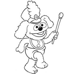 Disegno da colorare: muppet (Cartoni animati) #31881 - Pagine da Colorare Stampabili Gratuite