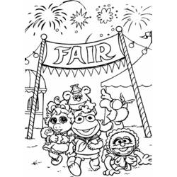 Disegno da colorare: muppet (Cartoni animati) #31931 - Pagine da Colorare Stampabili Gratuite